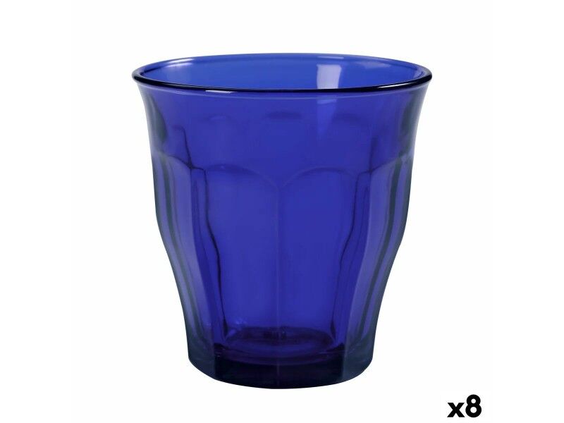 Zestaw kieliszków Duralex Picardie Niebieski 6 Części 310 ml (8 Sztuk)