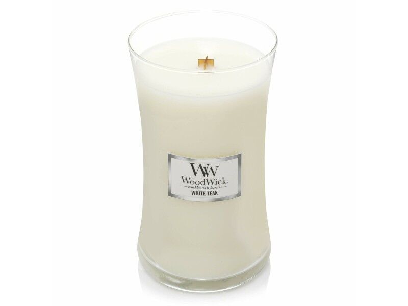 Świeczka Zapachowa Woodwick Core Large White Teak 609 g
