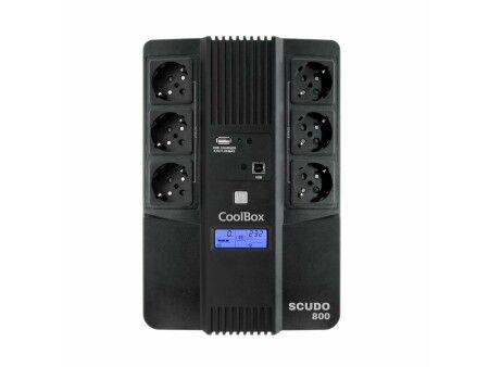 Zasilacz awaryjny UPS Interaktywny CoolBox 800 W 480 W