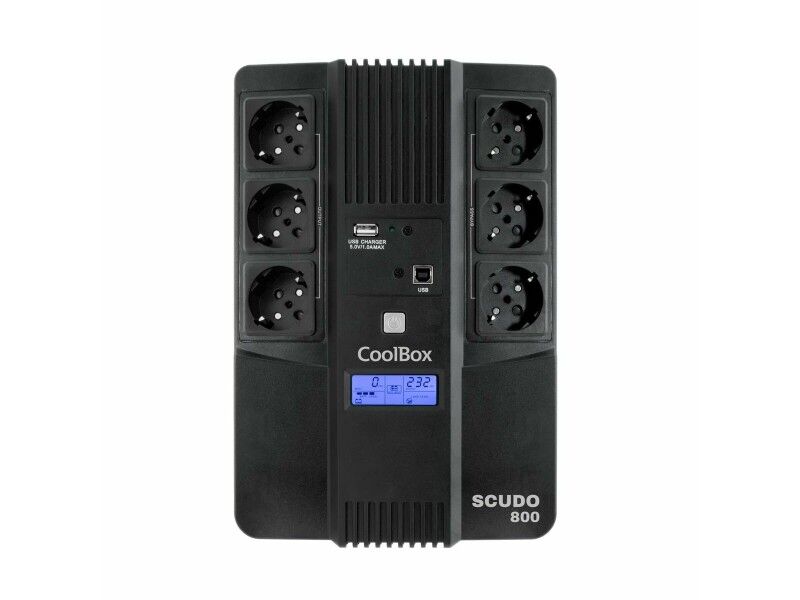 Zasilacz awaryjny UPS Interaktywny CoolBox 800 W 480 W