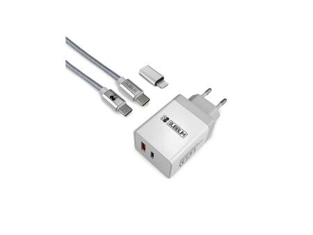 Ładowarka Ścienna Subblim SUBCHG-3WPD10 Biały