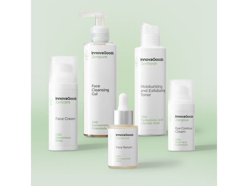 Zestaw do Pielęgnacji Twarzy CBD InnovaGoods