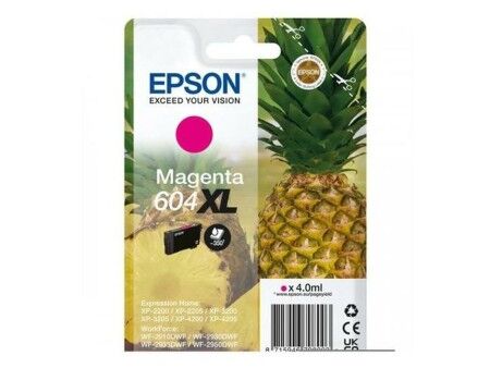 Oryginalny Wkład Atramentowy Epson 604XL Magenta