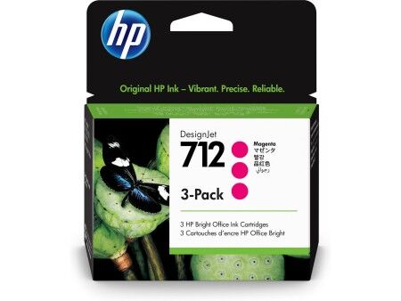 Oryginalny Wkład Atramentowy HP 3ED78A Różowy Magenta