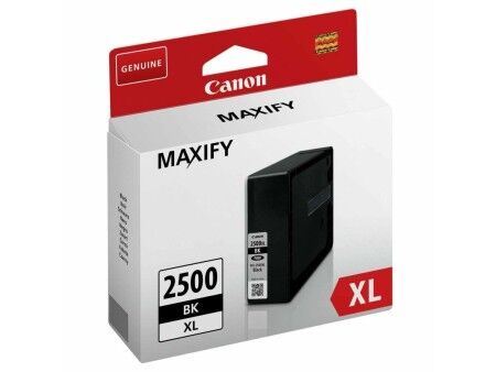 Oryginalny Wkład Atramentowy Canon PGI-2500XL BK 19,3 ml-70,9 ml Czarny