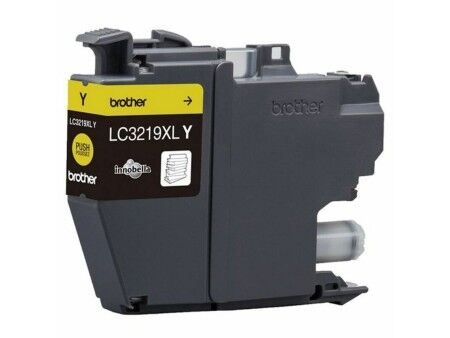 Oryginalny Wkład Atramentowy Brother LC-3219XLY Żółty