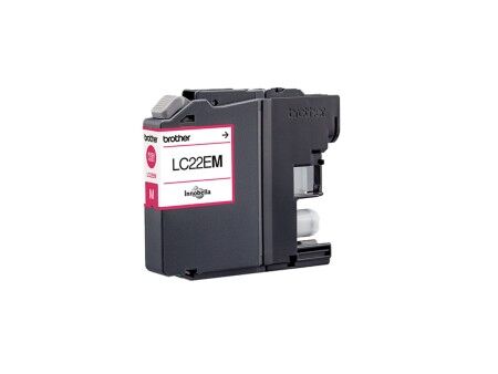 Oryginalny Wkład Atramentowy Brother LC-22EM Magenta