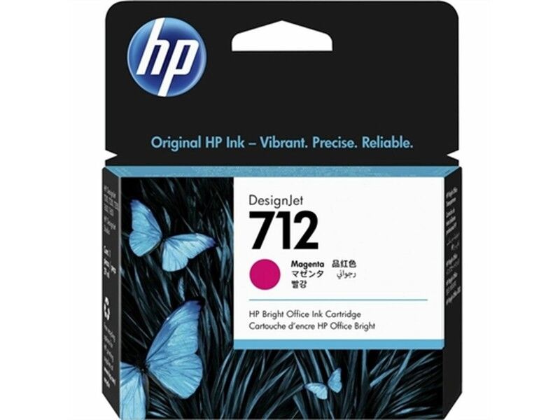Oryginalny Wkład Atramentowy HP HP 712 Magenta