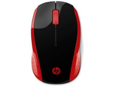 Myszka Bezprzewodowa HP 2HU82AAABB Czarny/Czerwony