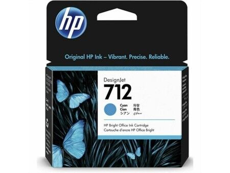 Oryginalny Wkład Atramentowy HP HP 712 Turkusowy