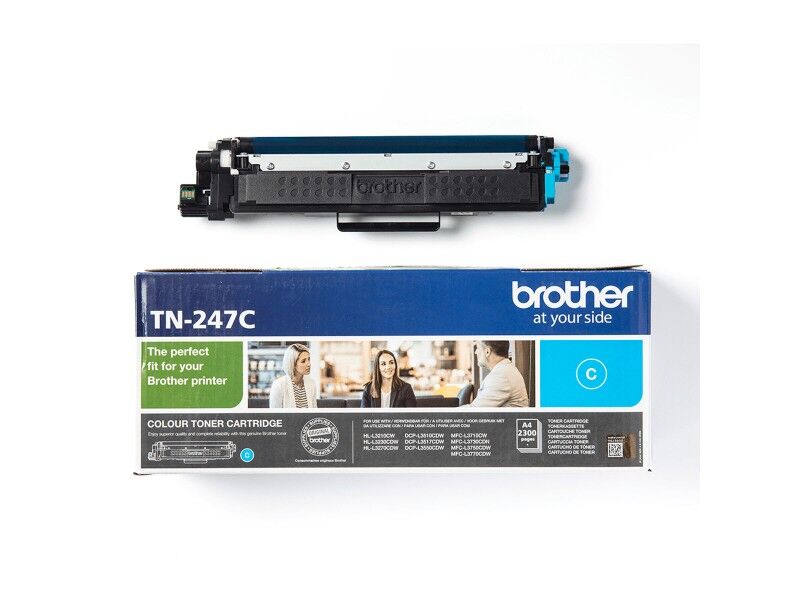 Toner Oryginalny Brother TN-247C Turkusowy