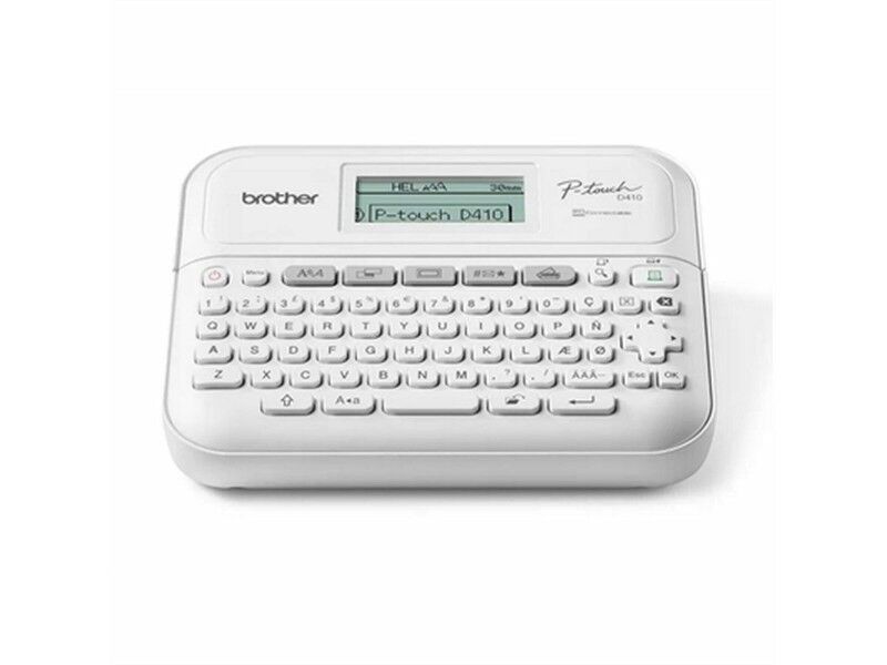 Elektryczna Drukarka Etykiet Brother PTD410UR1 Biały
