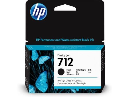 Oryginalny Wkład Atramentowy HP HP 712 Czarny