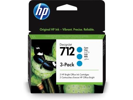 Oryginalny Wkład Atramentowy HP HP 712 Turkusowy