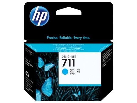 Oryginalny Wkład Atramentowy HP HP 711 Turkusowy