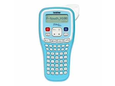 Elektryczna Przenośna Drukarka Etykiet Brother PT-H100LB Niebieski