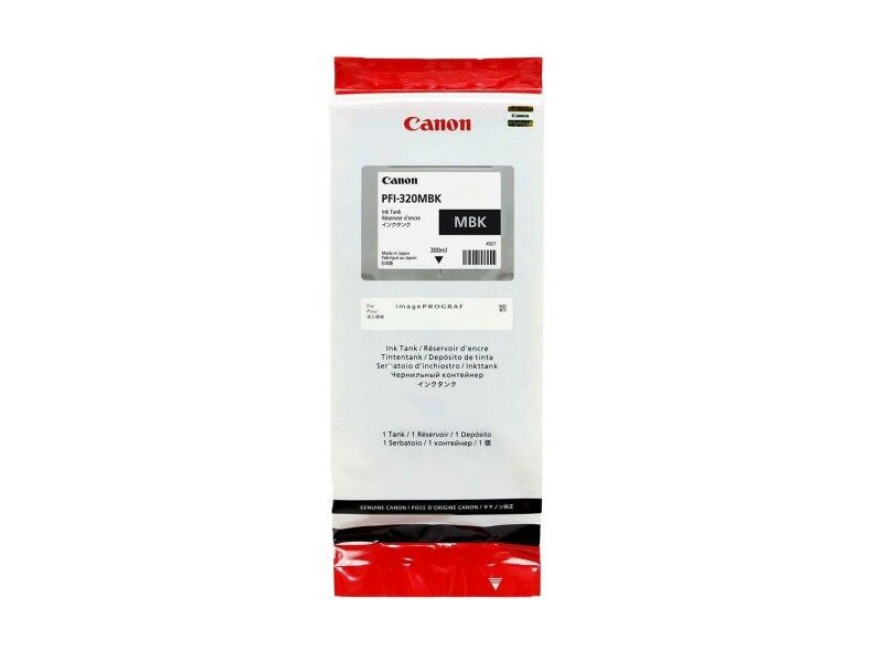 Oryginalny Wkład Atramentowy Canon PFI-320MBK Czarny