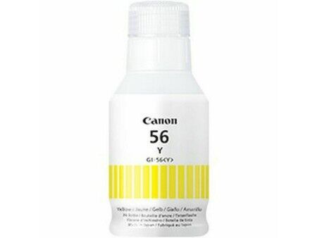 Oryginalny Wkład Atramentowy Canon GI-56 Y Żółty