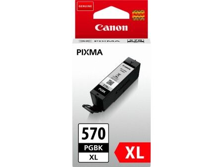 Oryginalny Wkład Atramentowy Canon PGI-570PGBK XL Czarny