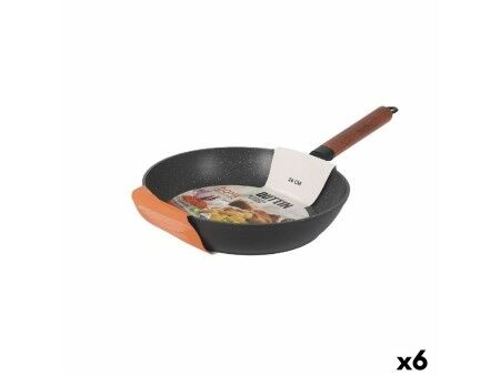 Patelnia Quttin Doha Kute aluminium 48 x 26 x 6 cm (6 Sztuk)
