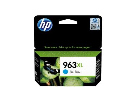Oryginalny Wkład Atramentowy HP 963XL 22 ml-47 ml Turkusowy