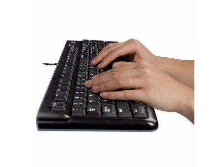 Klawiatura z myszką optyczną Logitech 920-002562 Czarny Angielski QWERTY