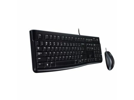 Klawiatura z myszką optyczną Logitech 920-002562 Czarny Angielski QWERTY