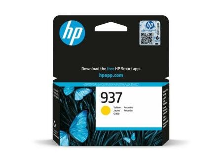 Oryginalny Wkład Atramentowy HP 4S6W4N Żółty
