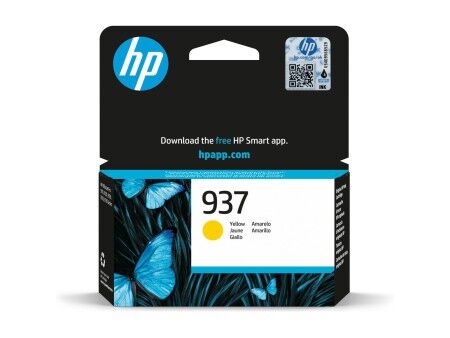 Oryginalny Wkład Atramentowy HP 4S6W4N Żółty
