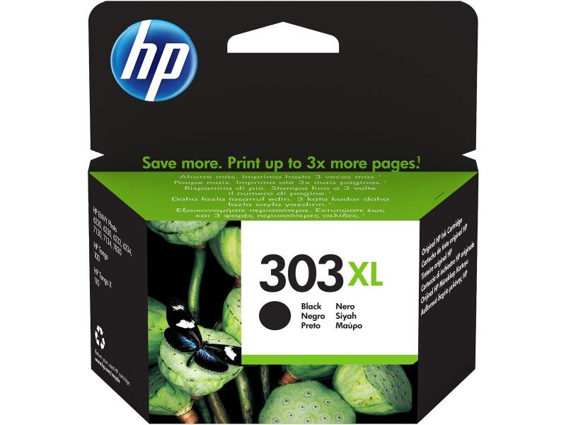 Oryginalny Wkład Atramentowy HP T6N04AE Czarny