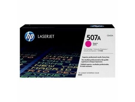 Toner Oryginalny HP 507A Czerwony Magenta