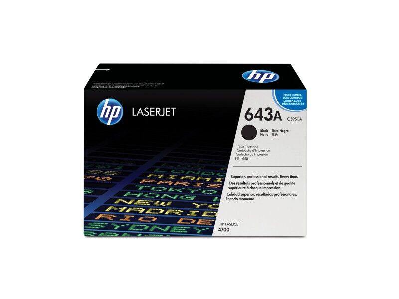 Toner Oryginalny HP 643A Czarny