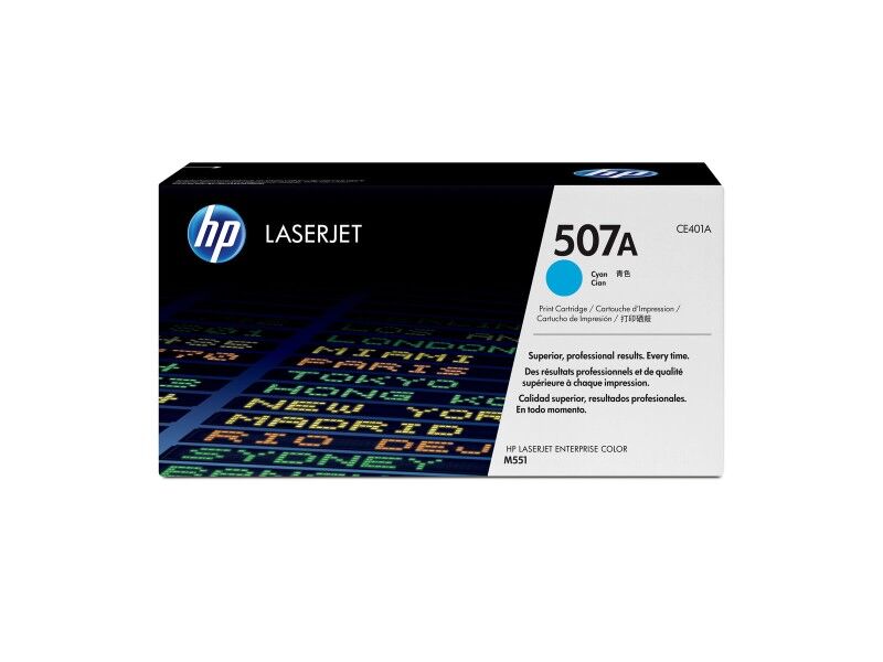 Toner HP 507A Turkusowy