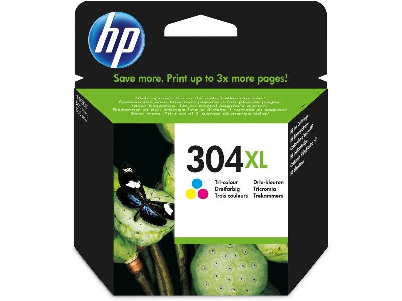 Oryginalny Wkład Atramentowy HP N9K07AE Wielokolorowy Trójkolorowy Cyan/Magenta/Żółty
