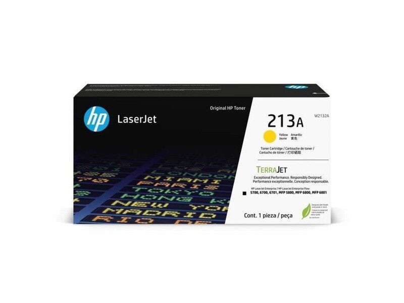 Toner Oryginalny HP W2132A Żółty