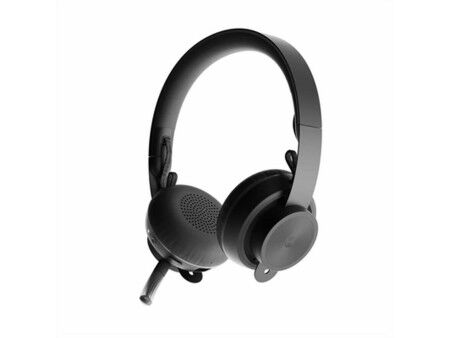 Słuchawki z Mikrofonem Logitech 981-000854 Czarny