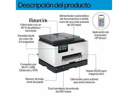 Drukarka Wielofunkcyjna HP OfficeJet Pro 9132e