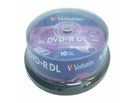 DVD+R Verbatim VB-DPD55S1 8,5 GB 8x