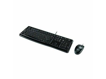 Klawiatura i Myszka Logitech MK120 Czarny Qwerty Hiszpańska