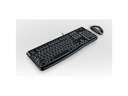 Klawiatura i Myszka Logitech MK120 Czarny Qwerty Hiszpańska