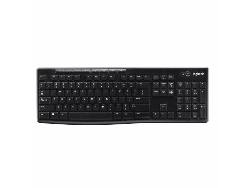 Klawiatura Bezprzewodowa Logitech K270 Czarny Qwerty Hiszpańska 2.4 GHz
