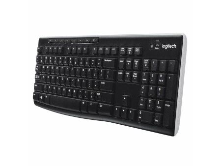 Klawiatura Bezprzewodowa Logitech K270 Czarny Qwerty Hiszpańska 2.4 GHz