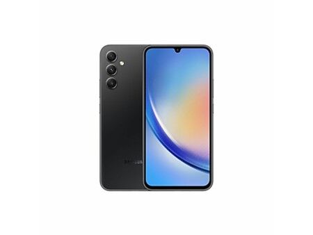 Smartfony Samsung GALAXY A34 5G Czarny Szary 128 GB 6,6" 6 GB RAM