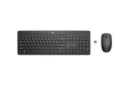 Klawiatura i Myszka HP 1Y4D0UTABE Czarny QWERTY