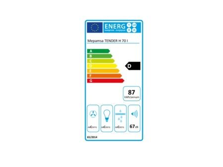 Okap konwencjonalny Mepamsa 110.0270.805 620 m³/h 250W Inox 70cm Srebrzysty Stal