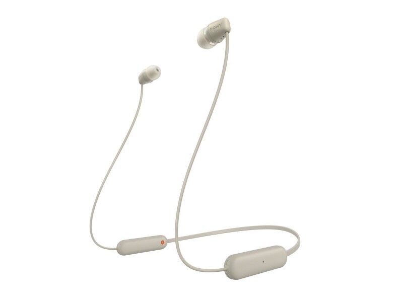 Słuchawki Bluetooth Sony WI-C100 Beżowy