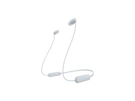 Słuchawki Bluetooth Sony WI-C100 Biały (1 Sztuk)