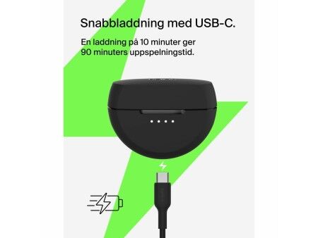 Słuchawki Belkin AUC012BTBK Czarny