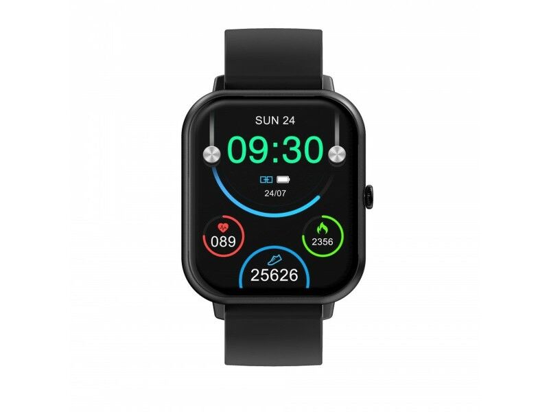 Smartwatch DCU CURVED GLASS PRO 1,83" Czarny