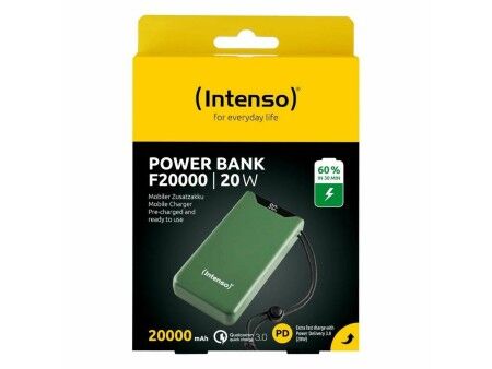 Bateria do laptopa INTENSO F20000 Kolor Zielony 20 W 20000 mAh